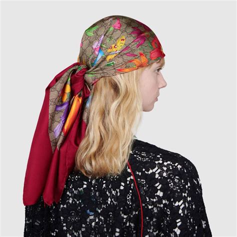 gucci headscarf cheap|gucci scarf female.